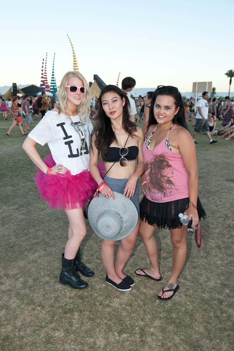 As temperatures broke triple digits at the Polo Fields, Coachella attendees had