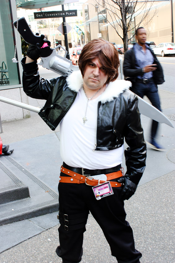 Squall Leonhart, the main protagonist from Final Fantasy VIII.