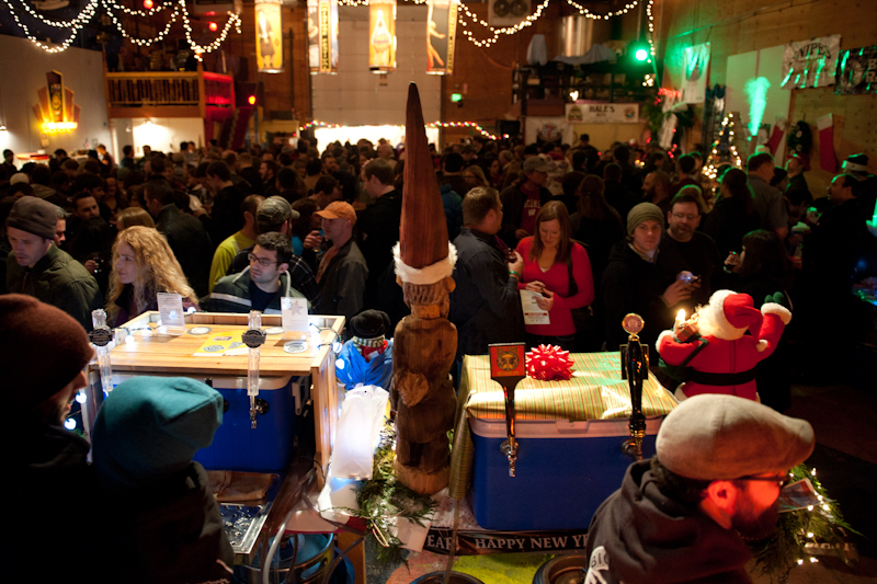 The Washington Beer Commission's 2011 Winter Beer Festival showcased a variety of
