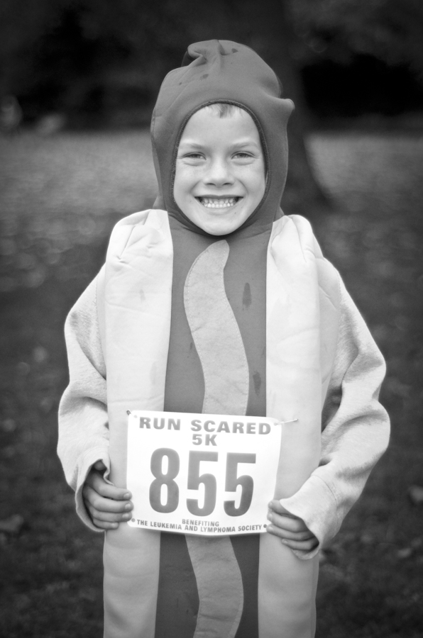 Children, parents and friends got together yesterday to particpate in the Run