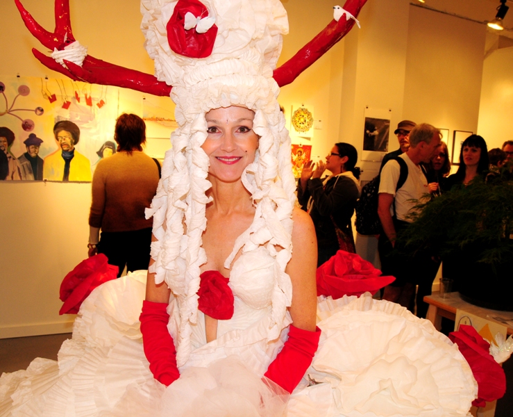 A rosy-cheeked forest duchess.