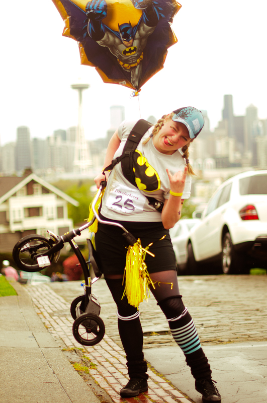 Trikes and beers--and all for a good cause. Photo by Stephen Giang