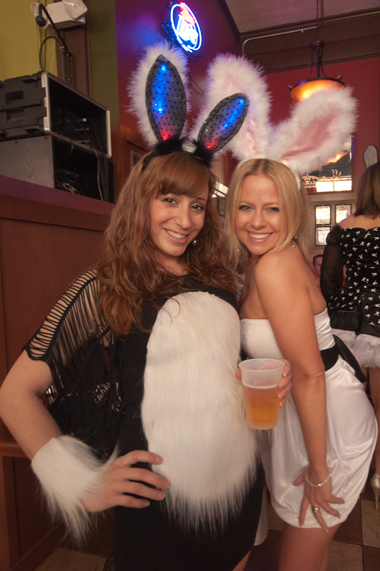 Hundreds of people turned out for Seattle's 8th annual "Bunnarchy" - Spring's