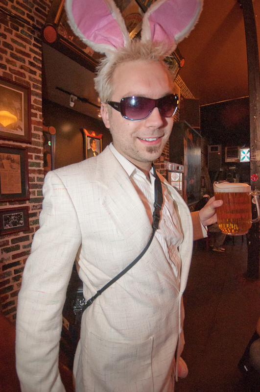 Hundreds of people turned out for Seattle's 8th annual "Bunnarchy" - Spring's