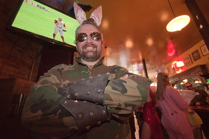 Hundreds of people turned out for Seattle's 8th annual "Bunnarchy" - Spring's