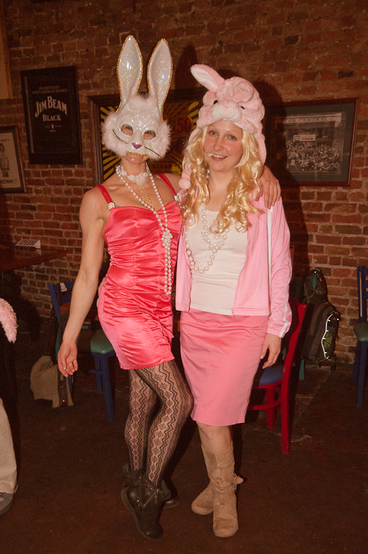 Hundreds of people turned out for Seattle's 8th annual "Bunnarchy" - Spring's