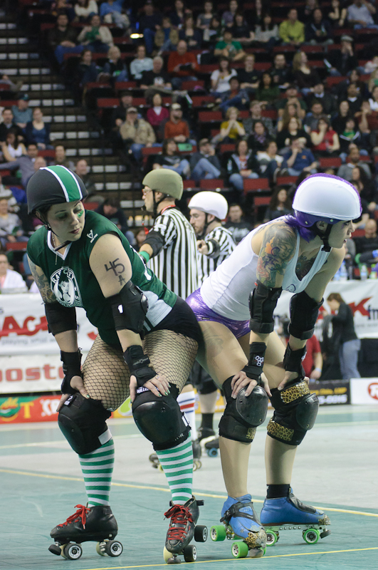 This weekend the Rat City Rollergirls hosted teams from the Bay Area