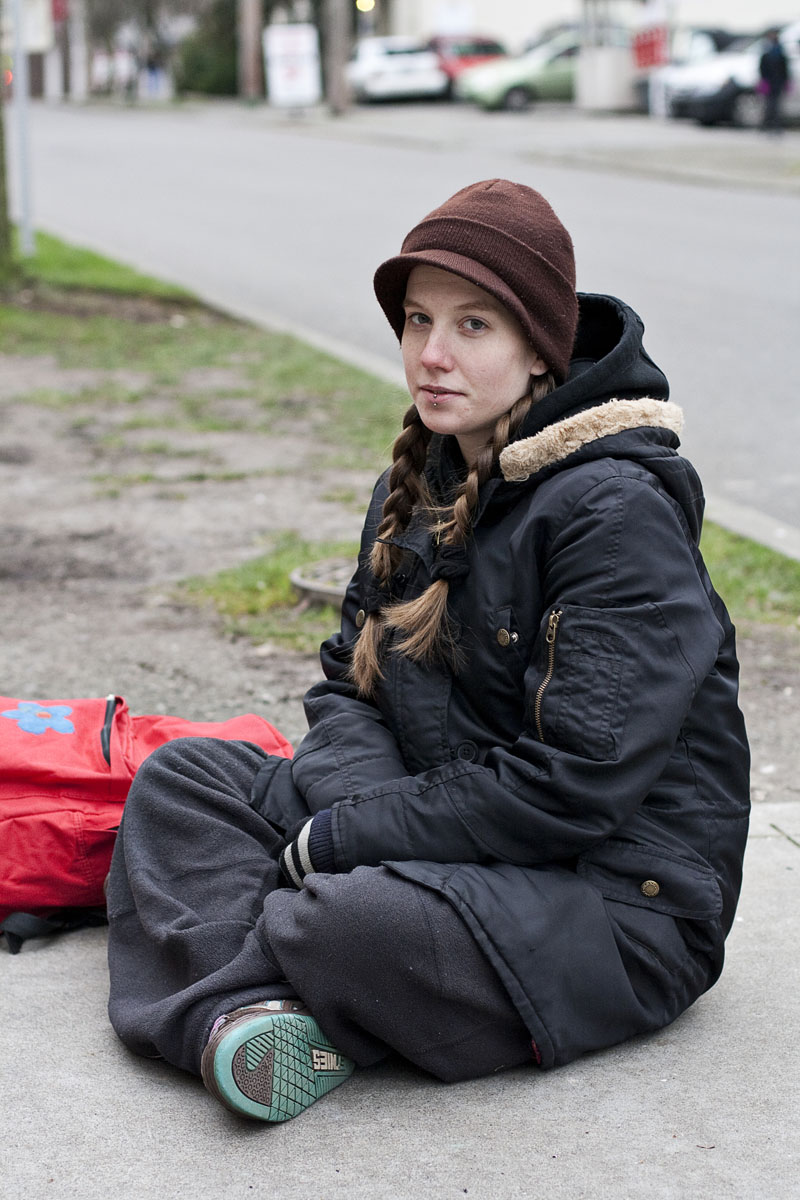 Amber Y. thought, I didn't want to get up because it was cold.