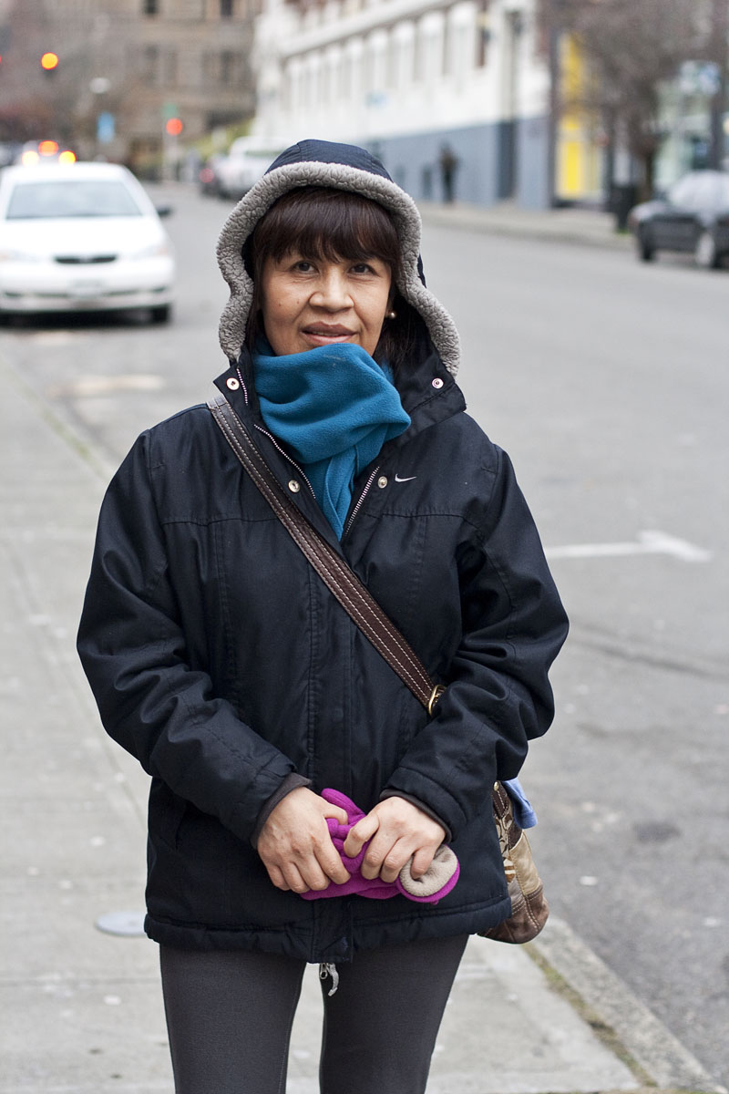 Soledad C. thought, Oh my gosh, it's late.