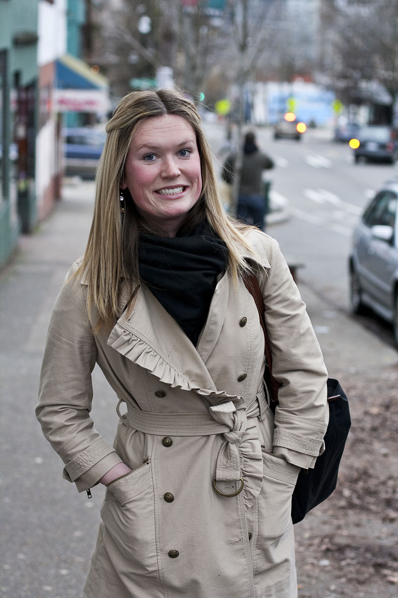 Kimberly D. wondered if she was going to be late to school.