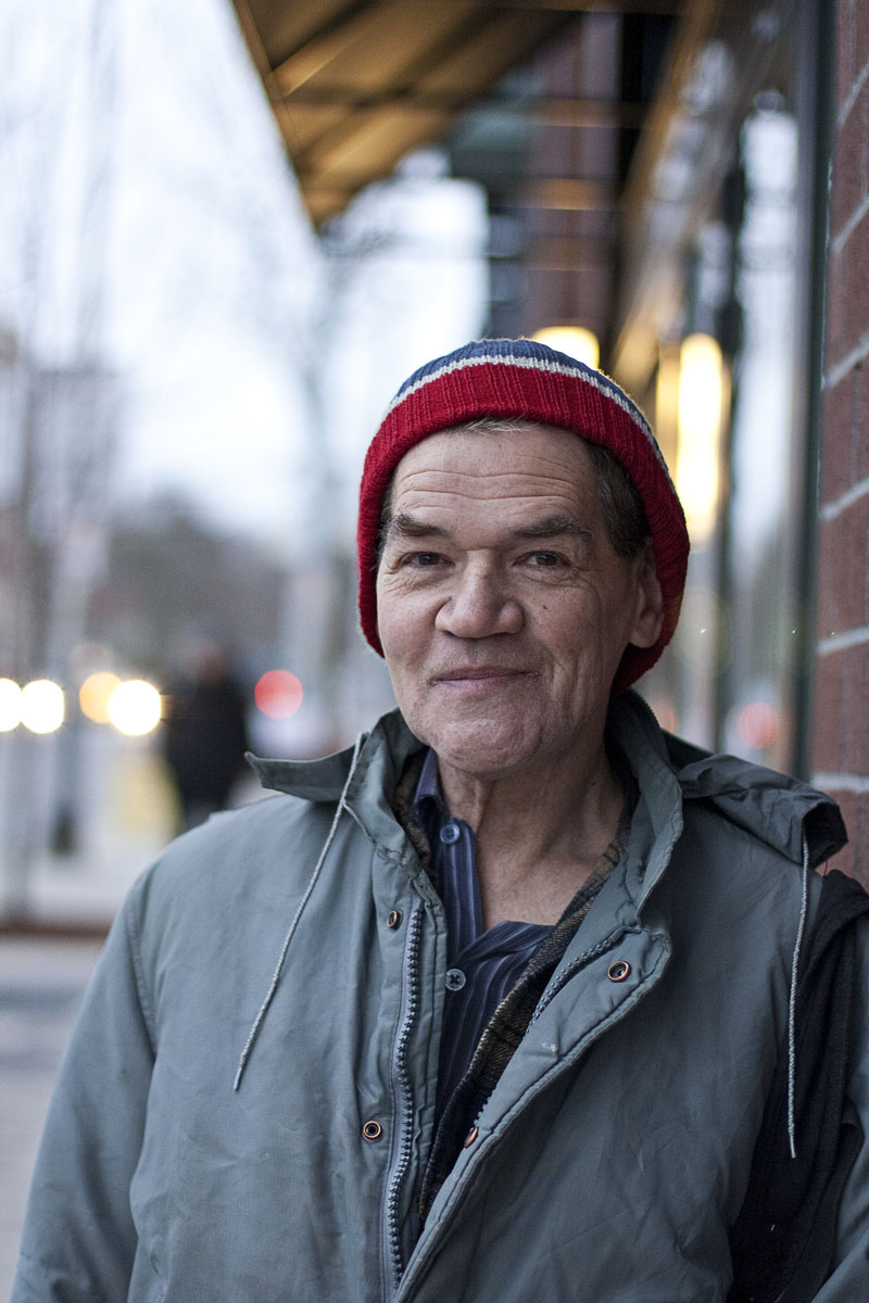 Nathan M. took a look out the window to see what time it was so he could see if he had overslept.