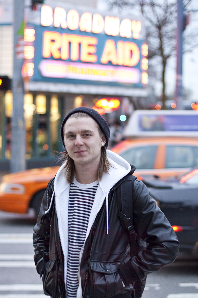 Joey H. thought, I'm really late for work.