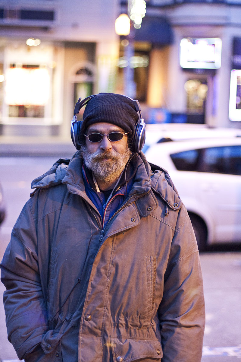 Broadway Mike contemplated the days' events.