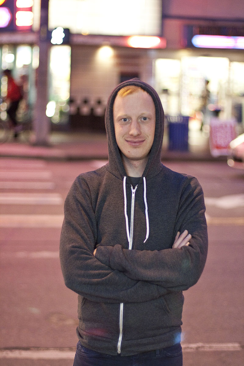 Willie K. thought, It's really cold in my apartment, and why am I dreaming about work?