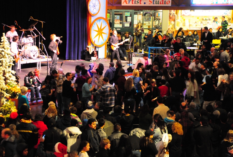 Seattle Center sees Seattle's largest New Year's gathering - where more than