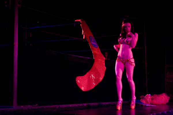 In May, Lucha VaVoom! rolled into Seattle and kept its audience very entertained with wrestling matches and sexy performances.