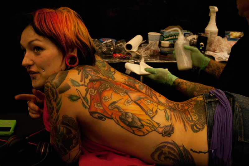 Seattle's annual Tattoo Expo, which took place during August this year, features tattoo artists from around the country and makes a strong argument for why tattoos are sexy...