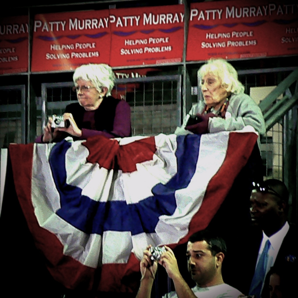 President Barack Obama delivered a speech at the University of Washington's Hec