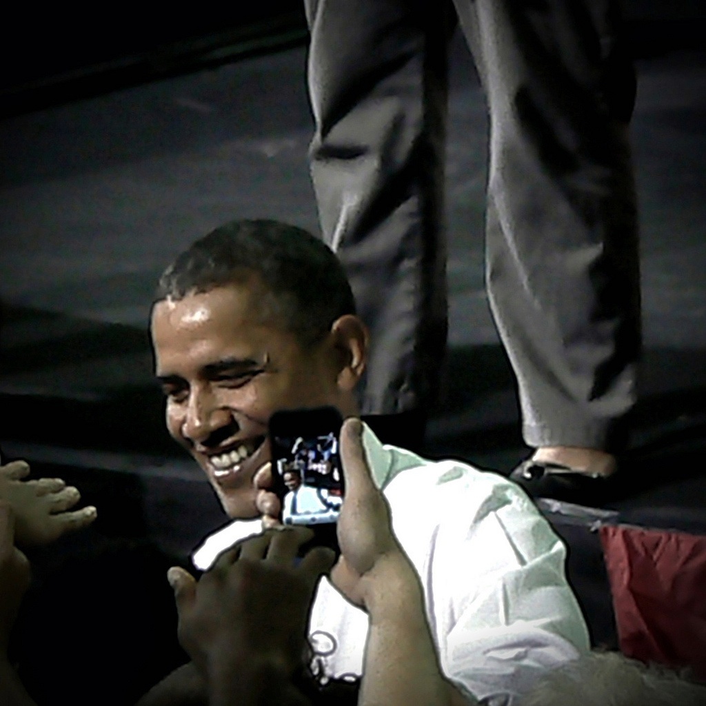 President Barack Obama delivered a speech at the University of Washington's Hec