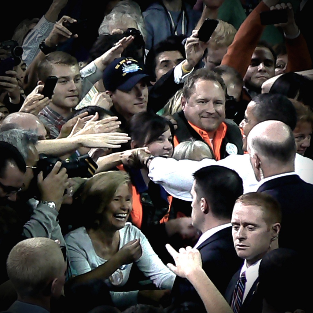 President Barack Obama delivered a speech at the University of Washington's Hec