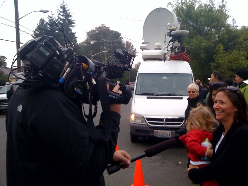 President Barack Obama delivered a speech at the University of Washington's Hec