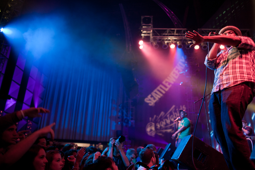 Bumbershoot is all about the music and this years festival isn't disappointing.