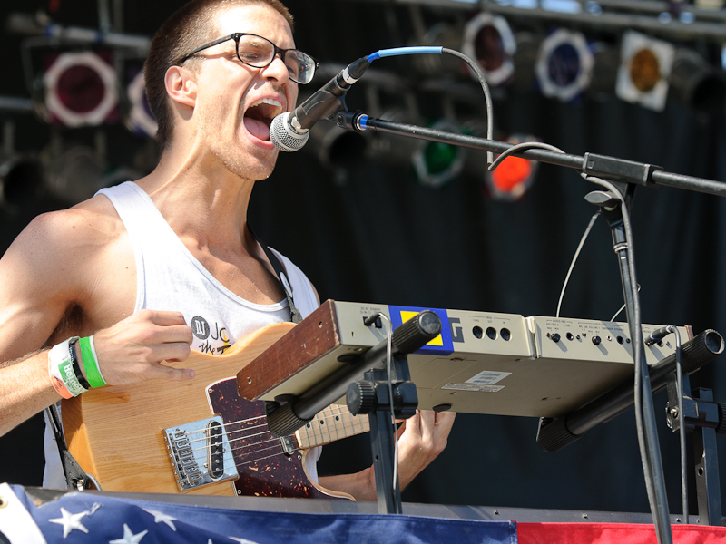 Titus Andronicus at the Pitchfork Music Festival 2010 in Chicago.