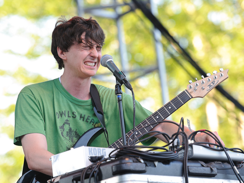 Panda Bear at the Pitchfork Music Festival 2010 in Chicago.