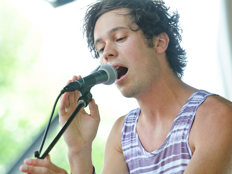 Washed Out at the Pitchfork Music Festival 2010 in Chicago.
