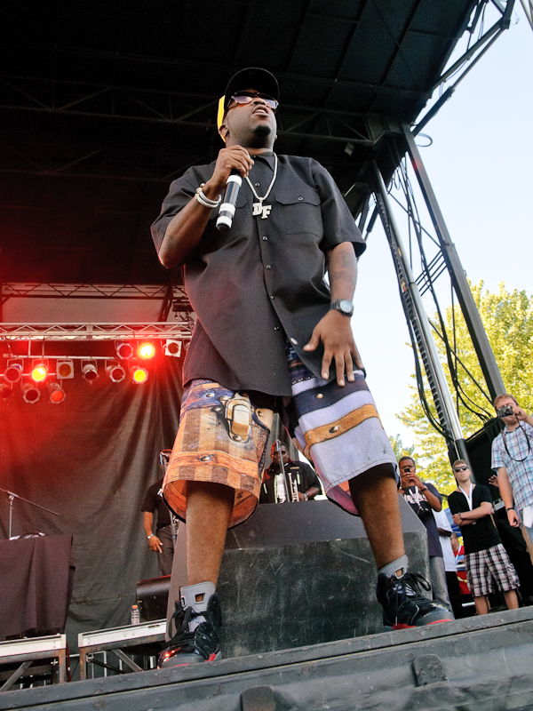 Big Boi at the Pitchfork Music Festival 2010 in Chicago.