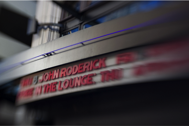 John Roderick played the Triple Door last night, with additional music by