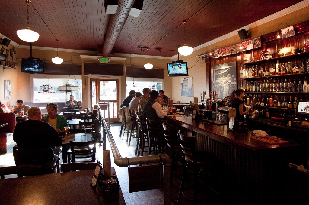 StanaE™s, styled to look like a 19th century saloon.