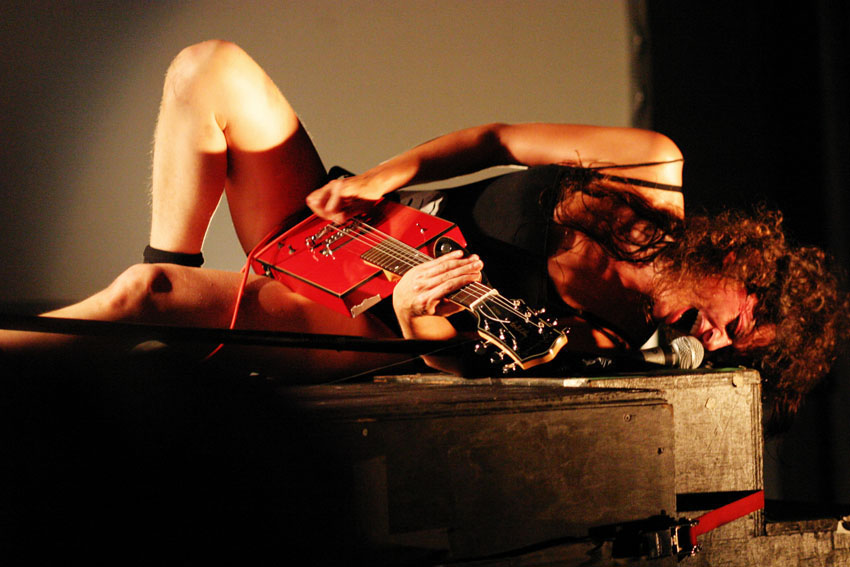 October 22, 2003 A -- A Peaches stops by The Showbox.