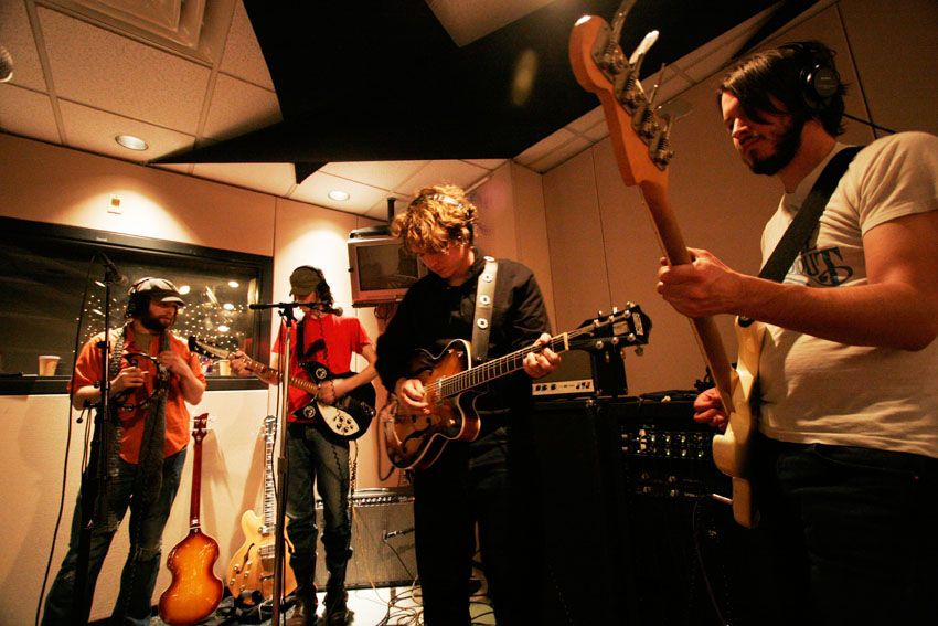 February 10, 2006 A -- A The Black Angels perform on air at KEXP.