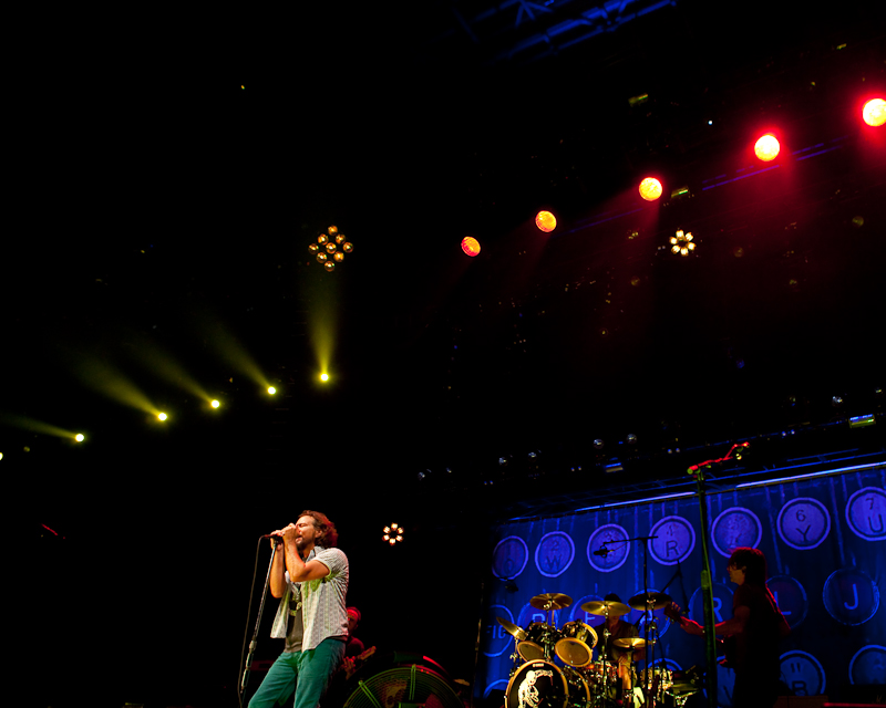 Pearl Jam launched a tour behind their new album, Backspacer, with a