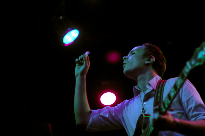 Photographer Laura Musselman caught Jens Lekman playing a set at the Crocodile
