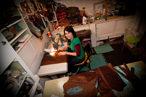 Once upon a time, Angie Bowlds was just another seamstress with a day job, pulling threads in her off hours to bring in a little extra cheese.