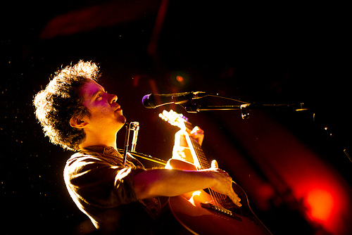 M. Ward brought his new record, Hold Time, to The Showbox at
