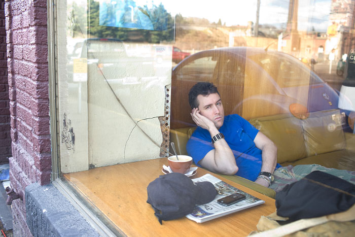 Ah, yes, Saturday morning at All City Coffee.