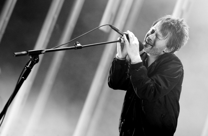 Last Night: Radiohead at the White River Amphitheater: Thom York digs deep during Radiohead's show on Wednesday night.