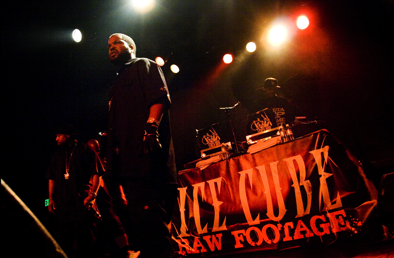 Ice Cube commands the stage Thursday night at The Showbox.