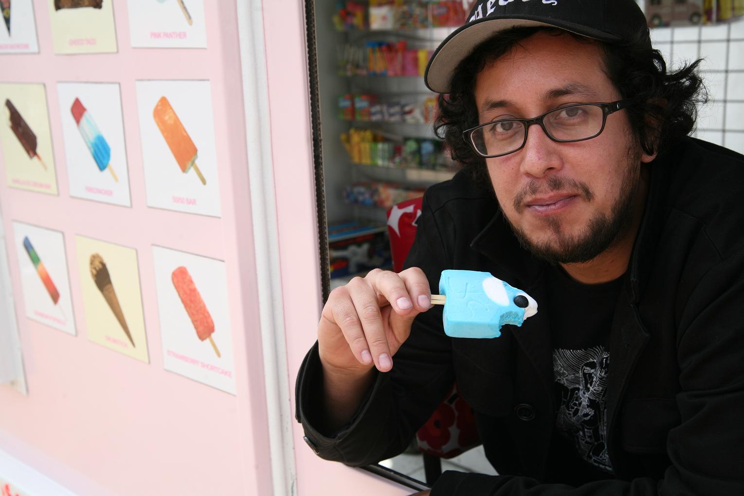 Moby, Matt Pinfield, a superhero and a vagrant cross-dressing mayoral candidate --