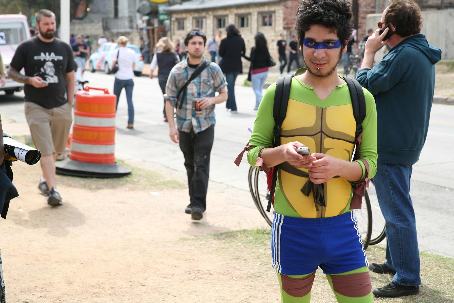 Moby, Matt Pinfield, a superhero and a vagrant cross-dressing mayoral candidate --