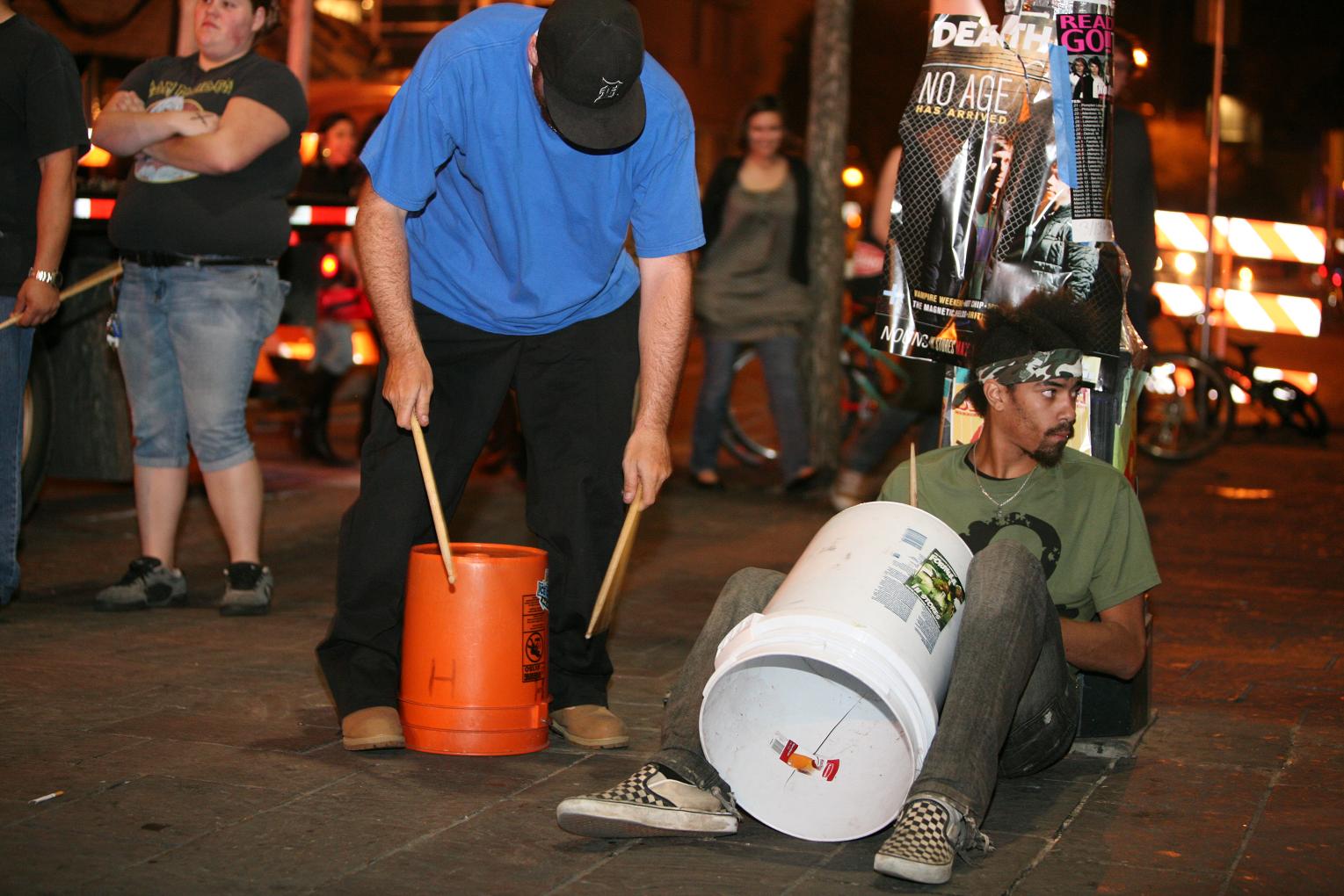 Moby, Matt Pinfield, a superhero and a vagrant cross-dressing mayoral candidate --