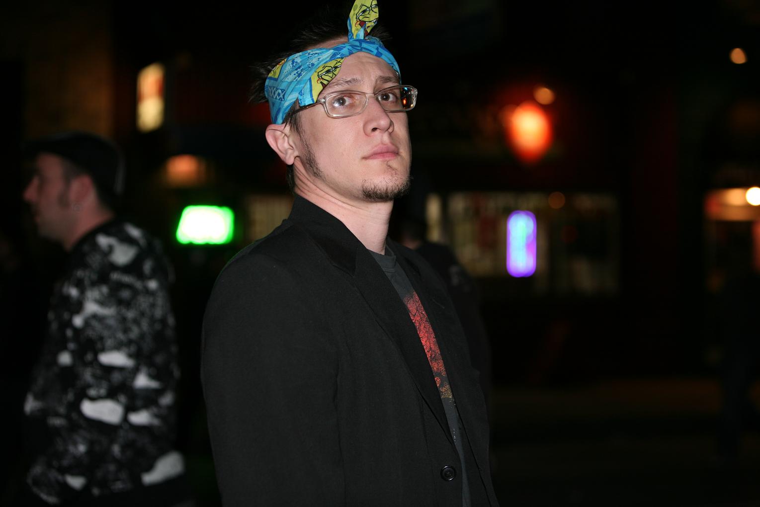 Moby, Matt Pinfield, a superhero and a vagrant cross-dressing mayoral candidate --