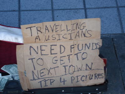 Moby, Matt Pinfield, a superhero and a vagrant cross-dressing mayoral candidate --