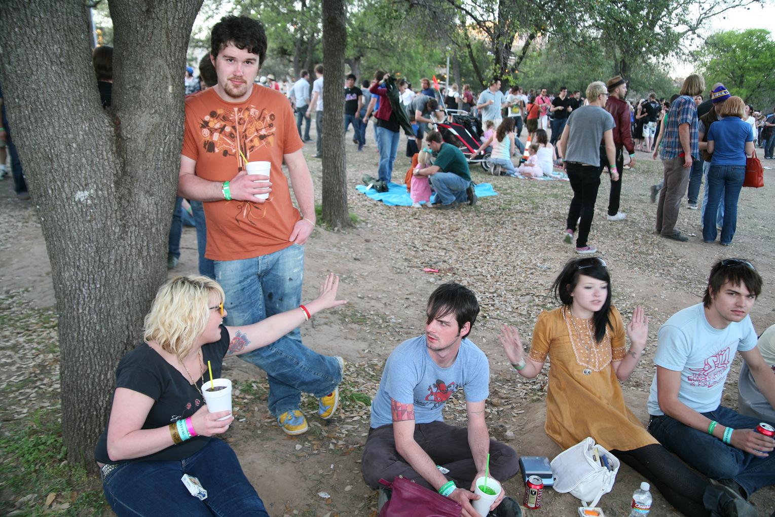 Moby, Matt Pinfield, a superhero and a vagrant cross-dressing mayoral candidate --