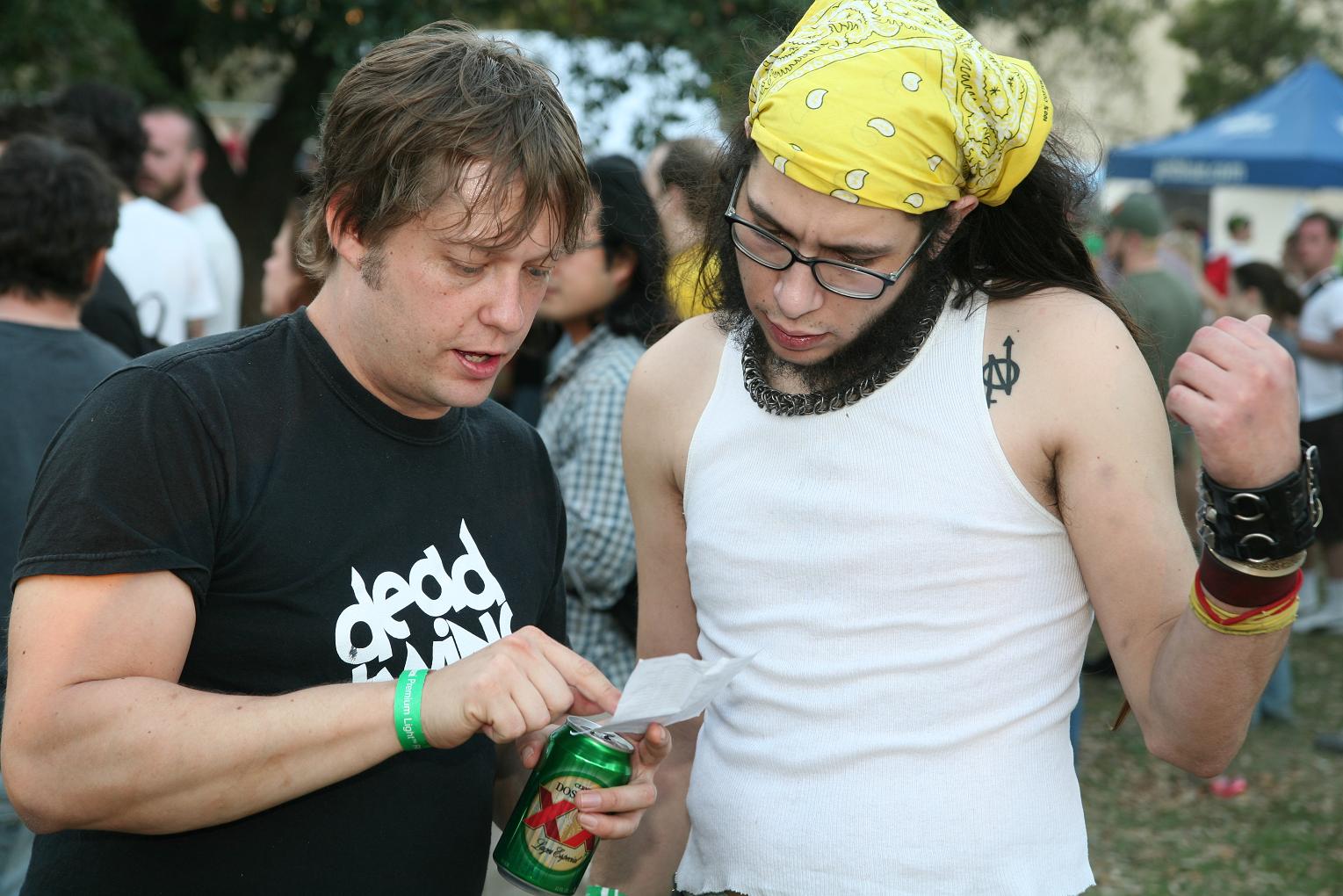 Moby, Matt Pinfield, a superhero and a vagrant cross-dressing mayoral candidate --