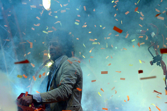 The Flaming Lips brought their Santas and aliens to the Paramount Theater, Thursday, Sept. 20.