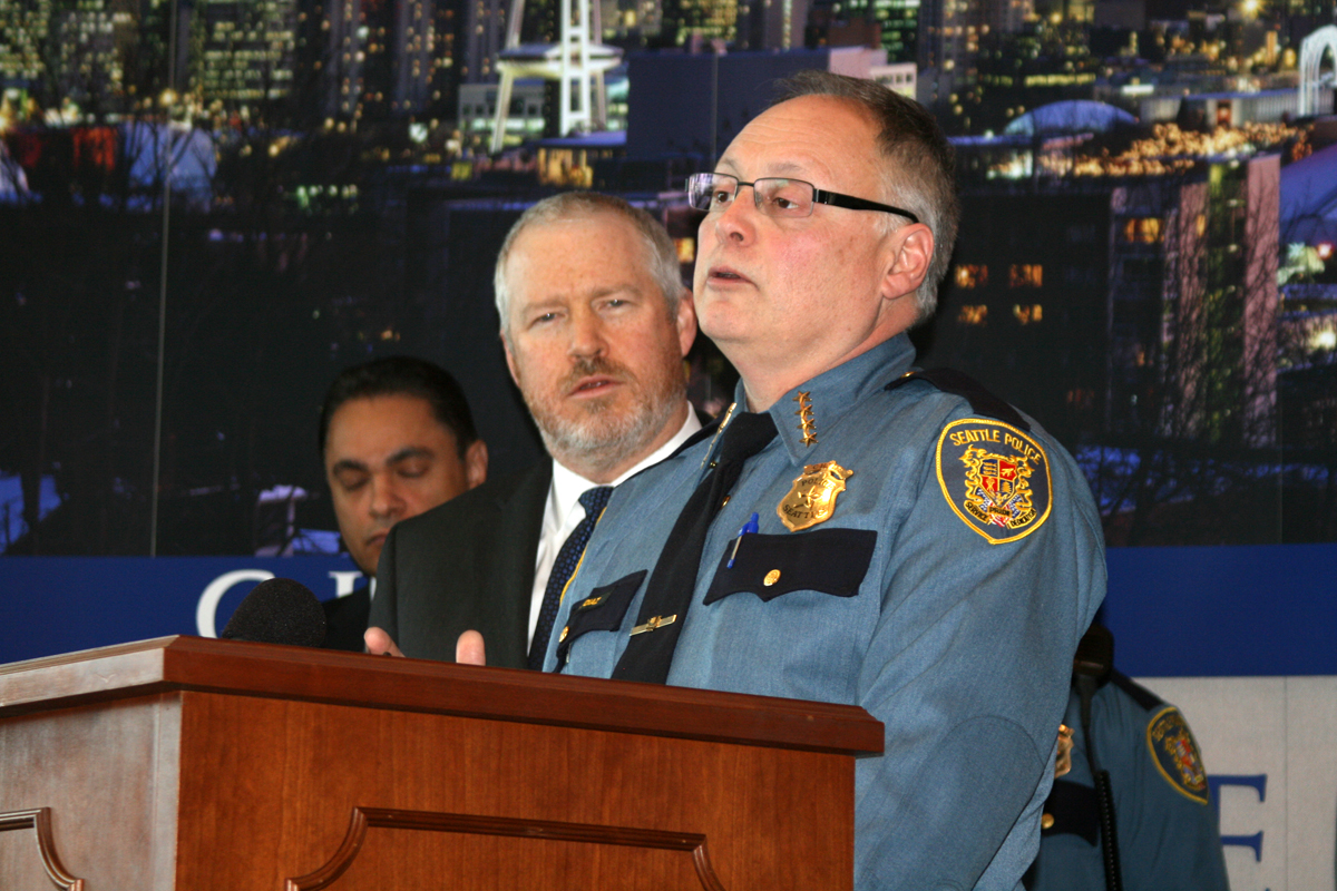 As he took to the podium at a City Hall press conference